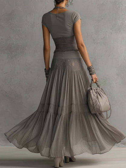 Caterina - Set boho couture dal fascino etereo