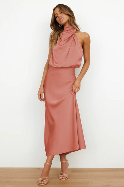 Violeta - Vestito drappeggiato Sahara