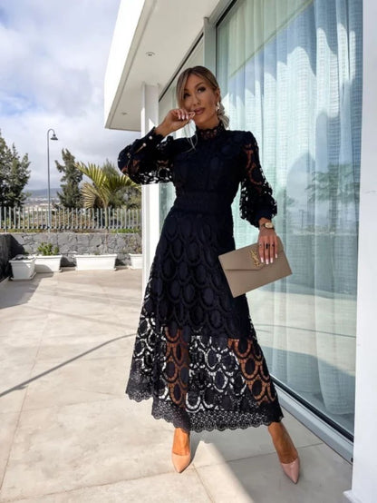 Liza - Abito romantico in pizzo