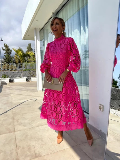 Liza - Abito romantico in pizzo