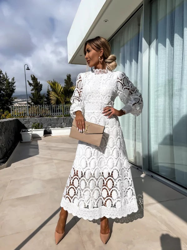 Liza - Abito romantico in pizzo