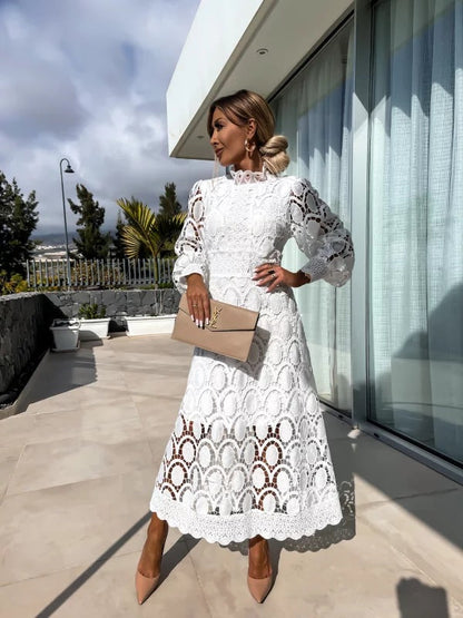 Liza - Abito romantico in pizzo