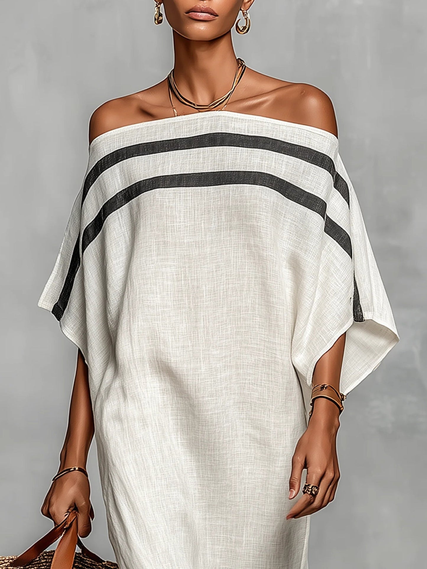 Aveline - Elegante Abito Maxi Off-Shoulder