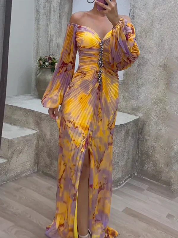 Amelia - Vestito elegante con scollo a V
