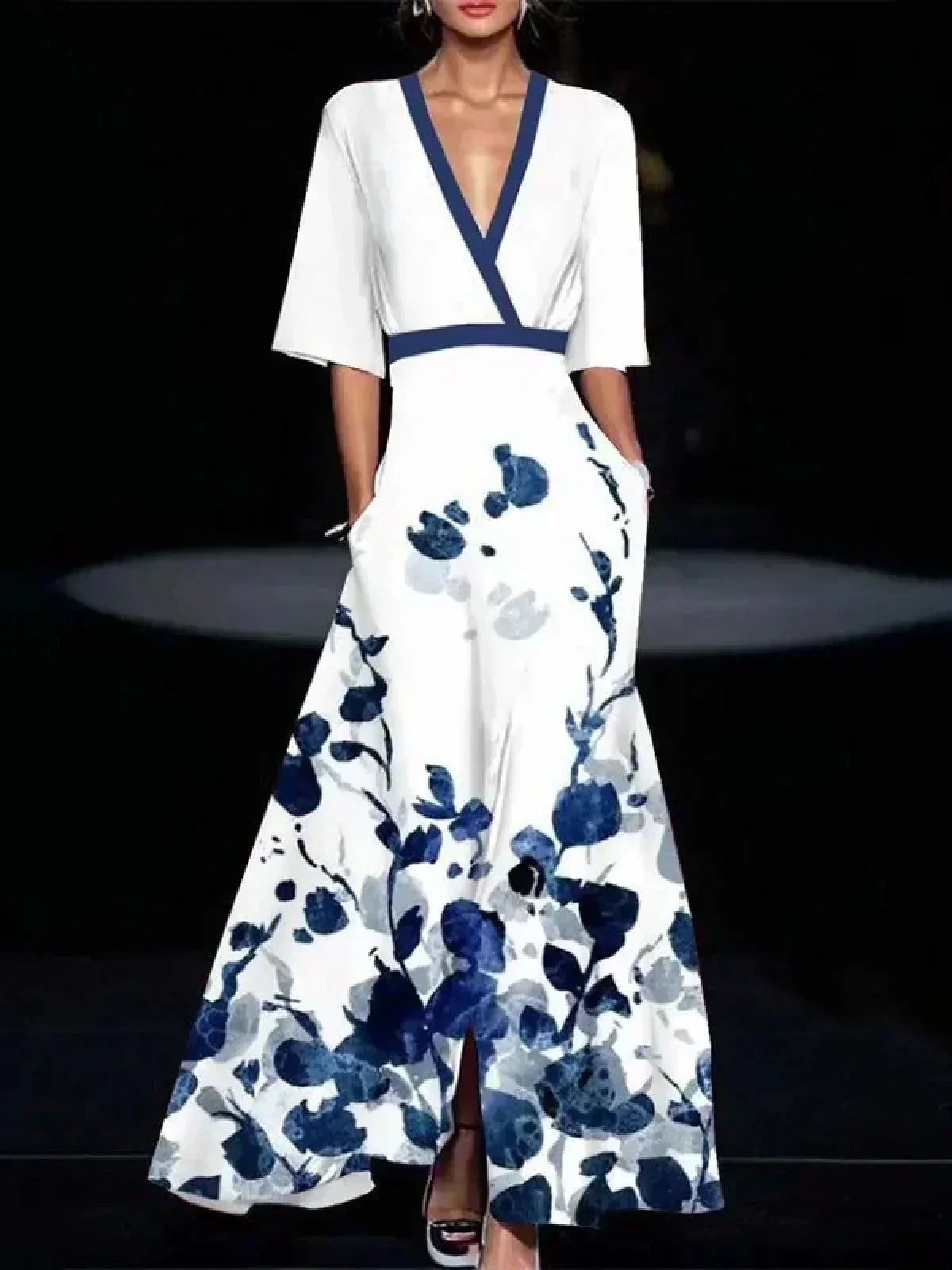 Layla - Abito in viscosa elegante