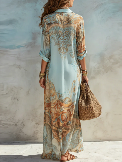Alessia Riviera - Vestito Lungo Mediterraneo